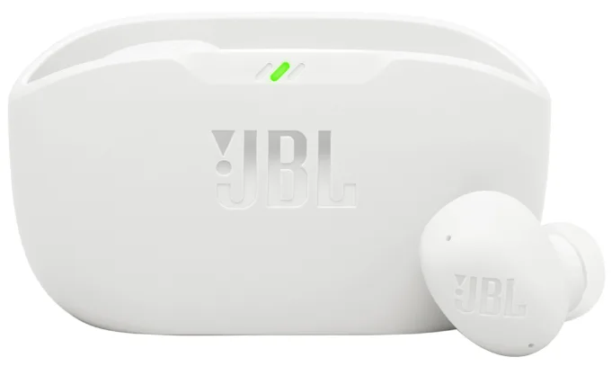 Гарнітура JBL Вакуумна бездротова 8 мм Силікон Білий