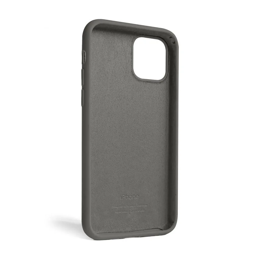 Чохол силіконовий для Apple iPhone 11  сірий