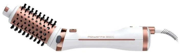 Фен-щітка Rowenta 700 Вт кераміка біла з іонізацією 3 режими обертання насадок