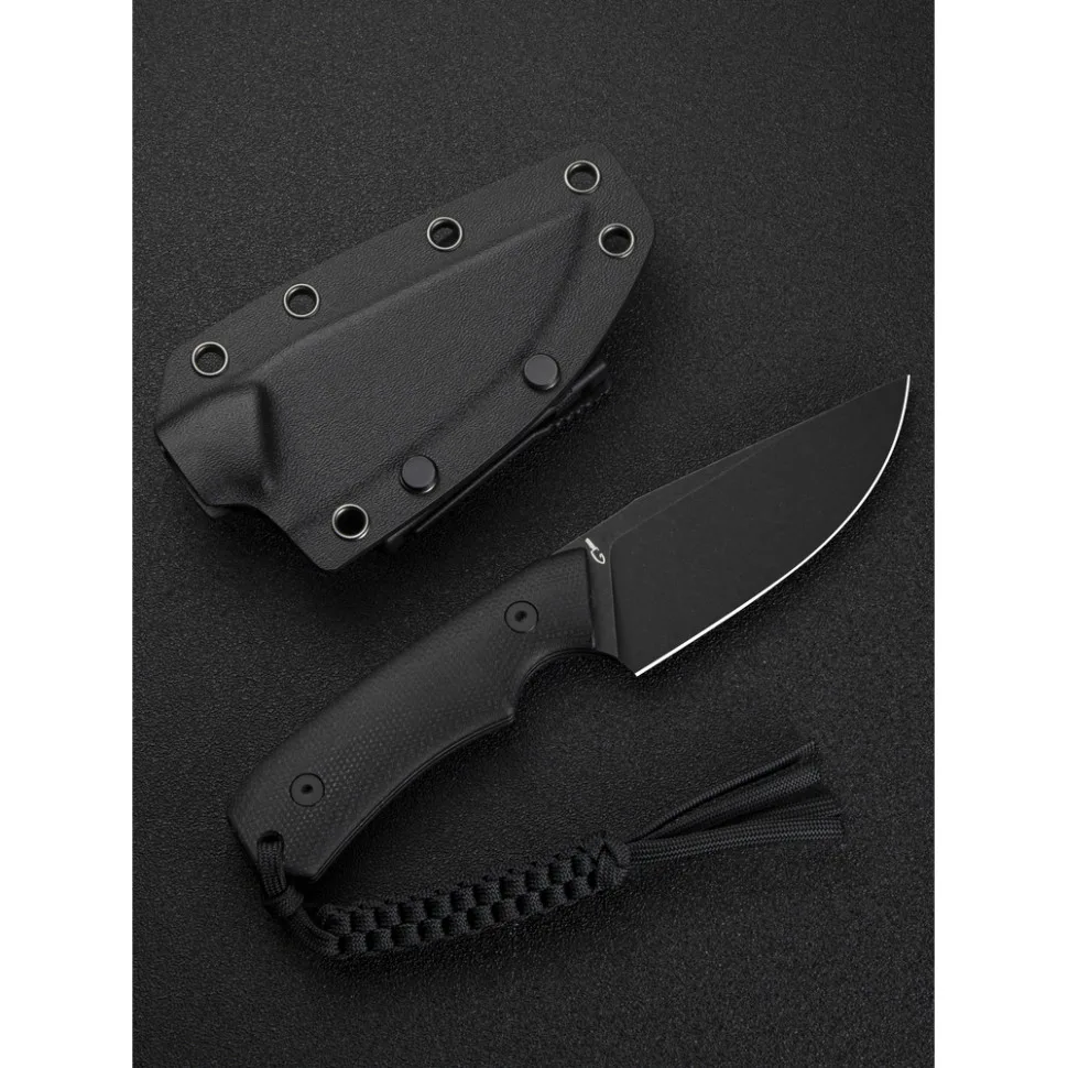 Ніж фіксований Civivi 9,2 см 14C28N Micarta чорний