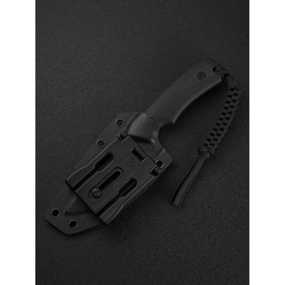 Ніж фіксований Civivi 9,2 см 14C28N Micarta чорний