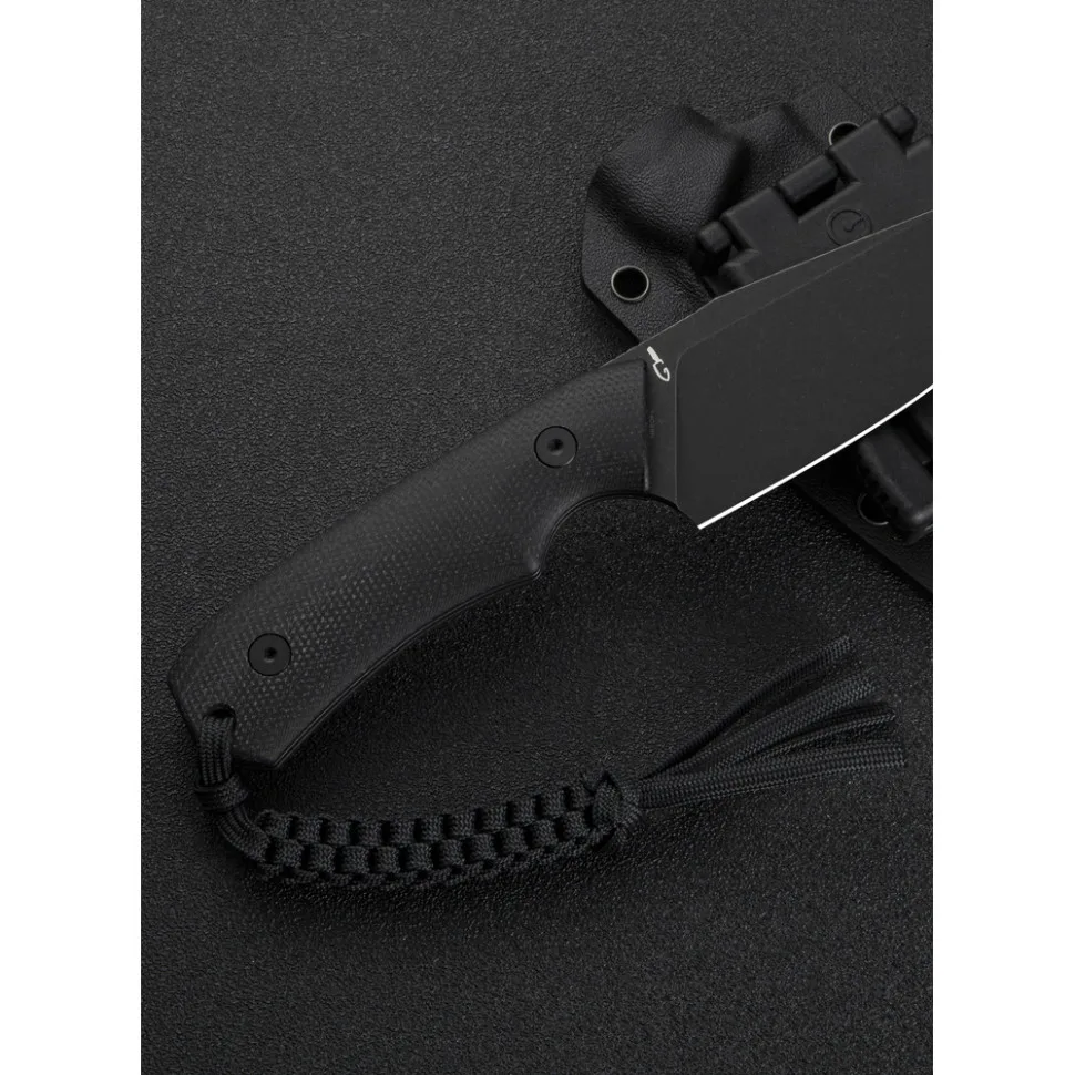 Ніж фіксований Civivi 9,2 см 14C28N Micarta чорний