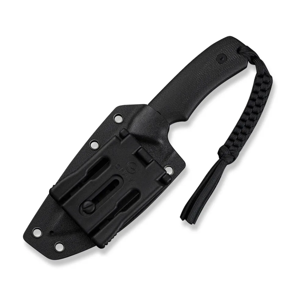 Ніж фіксований Civivi 9,2 см 14C28N Micarta чорний