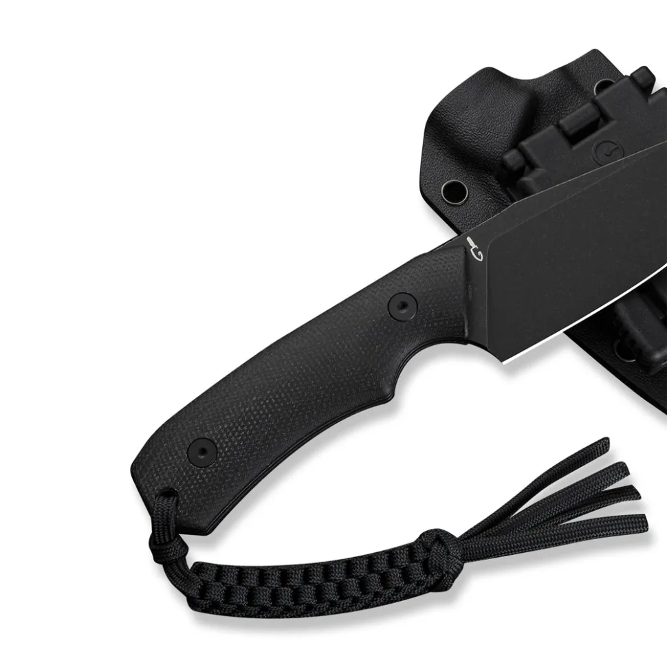 Ніж фіксований Civivi 9,2 см 14C28N Micarta чорний