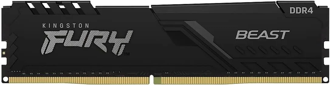 Пам'ять ПК Kingston DDR4 8 ГБ 3200 МГц з радіатором охолодження KF432C16BB/8WP