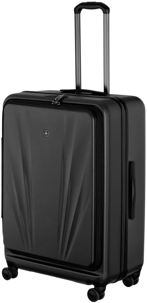 Валіза Wenger Skyon Hardside Large, велика, полікарбонат, TSA, 4 колеса, розширення, чорний