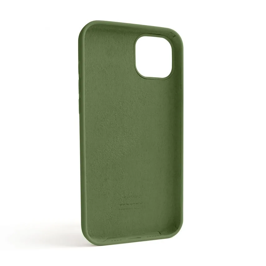 Чохол силіконовий для Apple iPhone 14 Plus  зелений