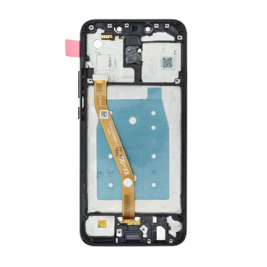 Дисплей LCD IPS 6,3 дюйма для Huawei Mate 20 Lite чорний з тачскріном та рамкою High Quality