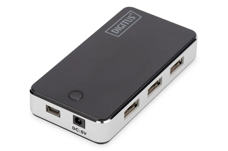 Хаб DIGITUS USB-A > 7xUSB-A, активный