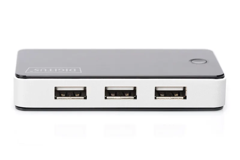 Хаб DIGITUS USB-A > 7xUSB-A, активный