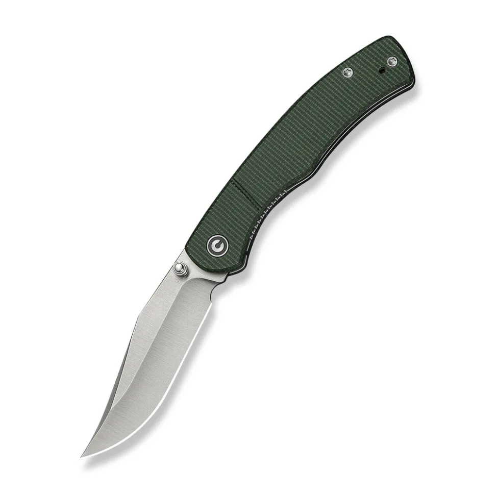 Нож складной карманный Civivi Nitro-V 75,9 мм микарта темно-зеленый