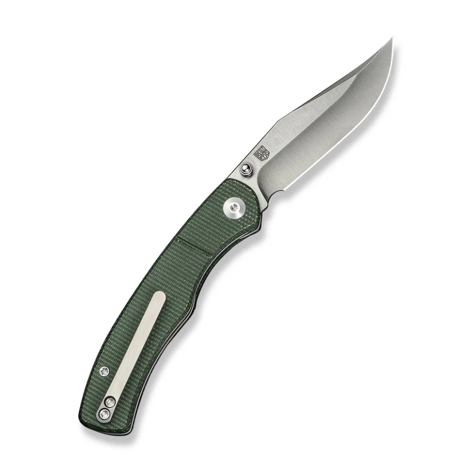 Нож складной карманный Civivi Nitro-V 75,9 мм микарта темно-зеленый