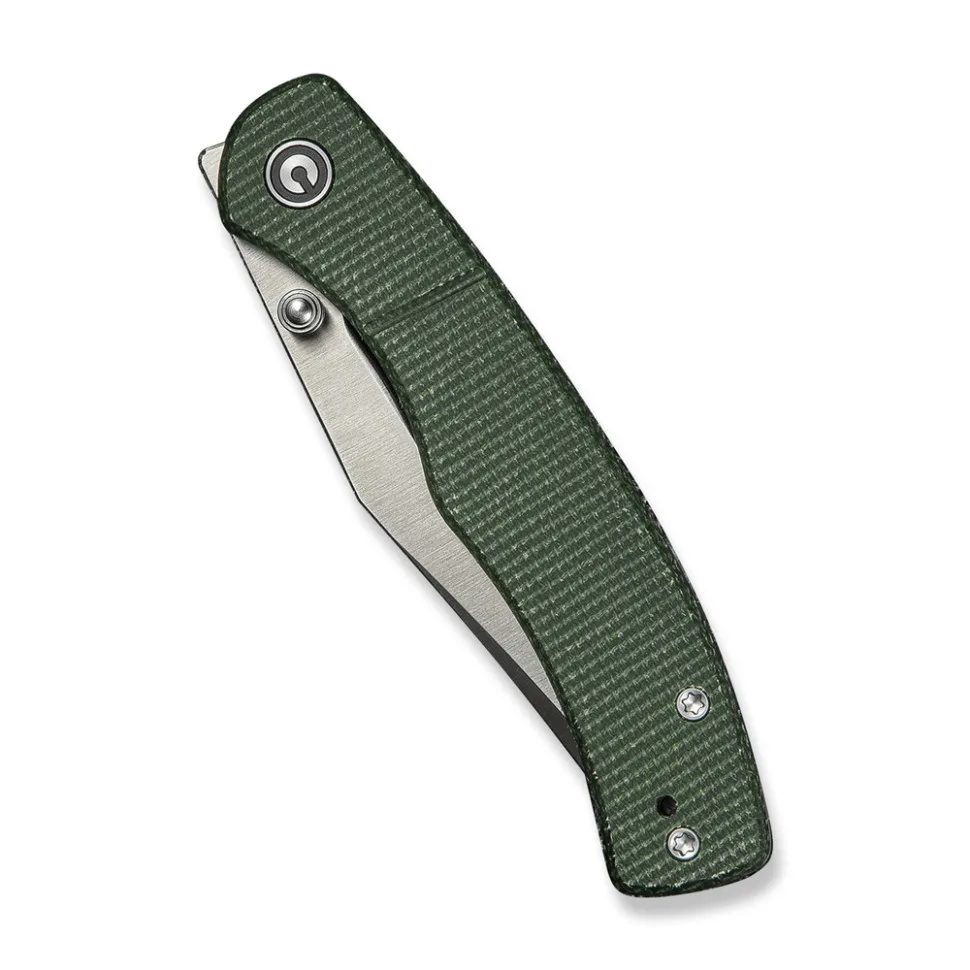 Нож складной карманный Civivi Nitro-V 75,9 мм микарта темно-зеленый