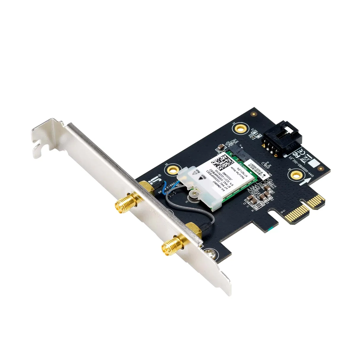 Адаптер WiFi ASUS PCI-Express x1 2882 Мбіт/сек зовнішня антена чорна