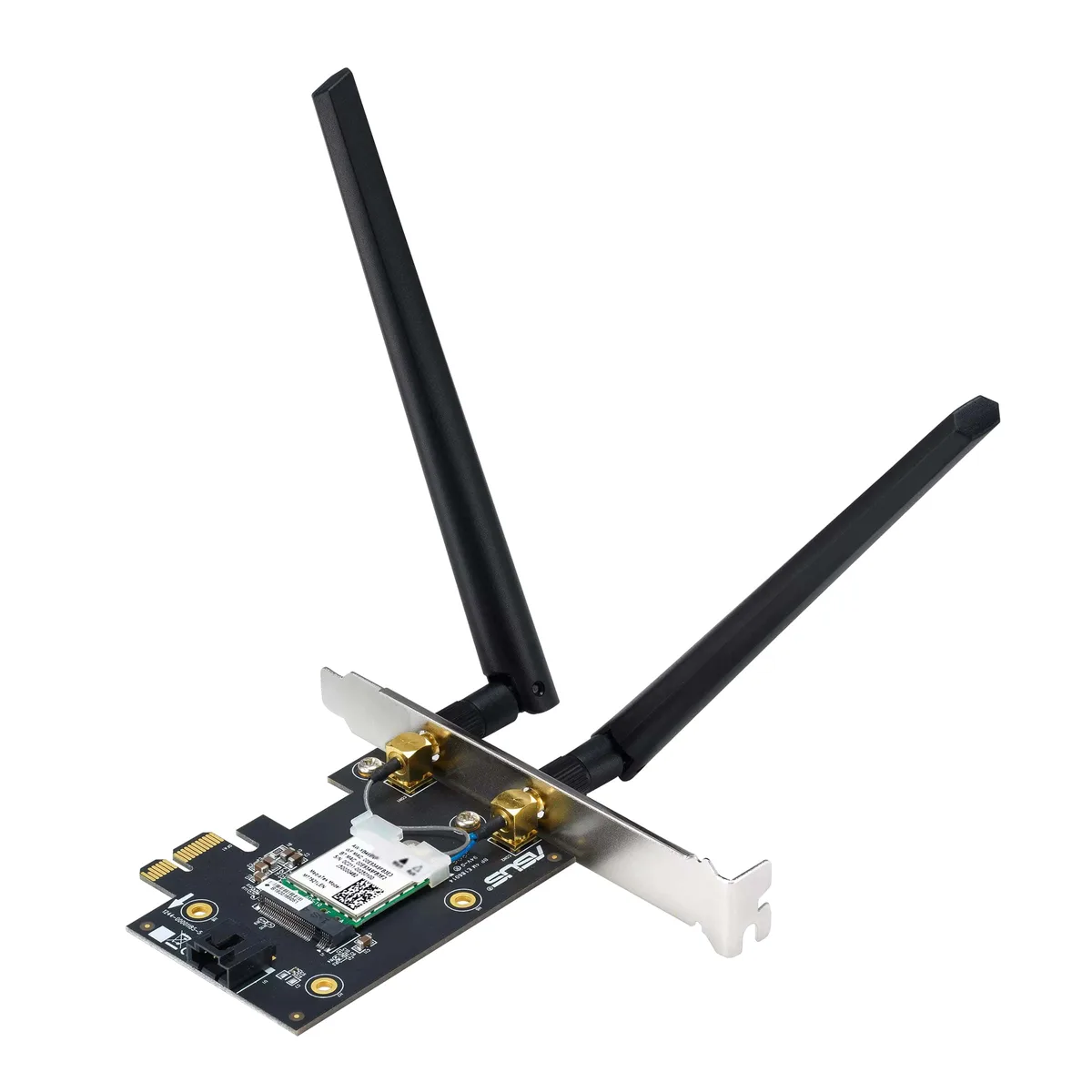 Адаптер WiFi ASUS PCI-Express x1 2882 Мбіт/сек зовнішня антена чорна