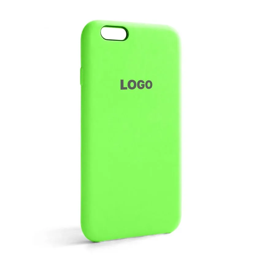 Чохол Silicone Case Apple силіконовий для iPhone 6 6s салатовий