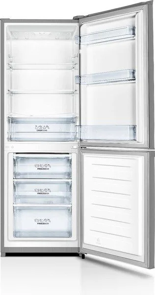 Холодильник з нижньою морозильною камерою Gorenje, 143x50x56 см, 2 двері, 175(53) л, клас енергоефективності А+, механічне управлі