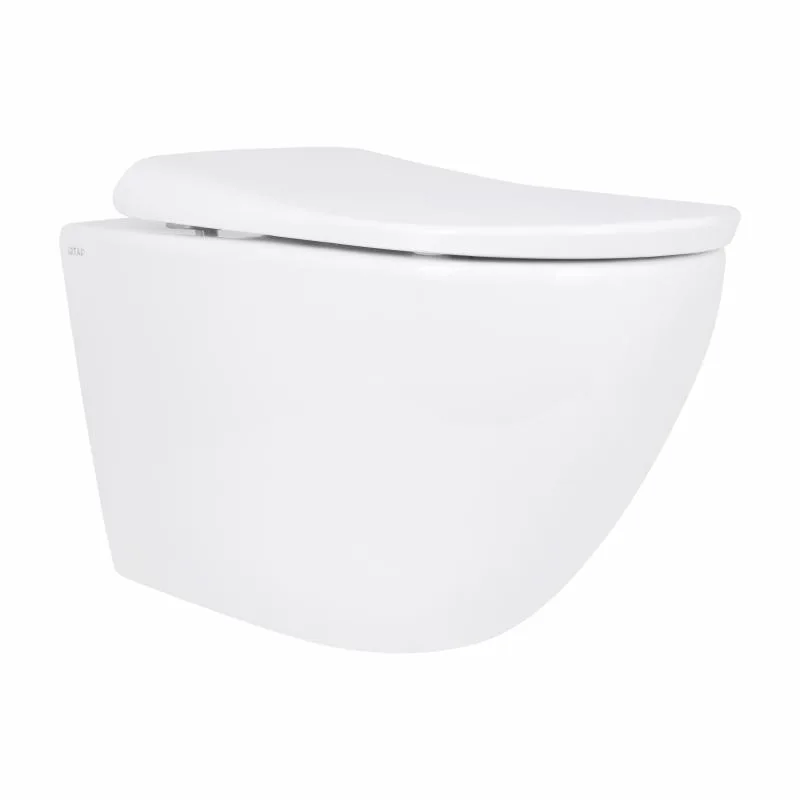 Підвісний унітаз Qtap Robin ML 490x365x325 мм кераміка Білий Soft-close