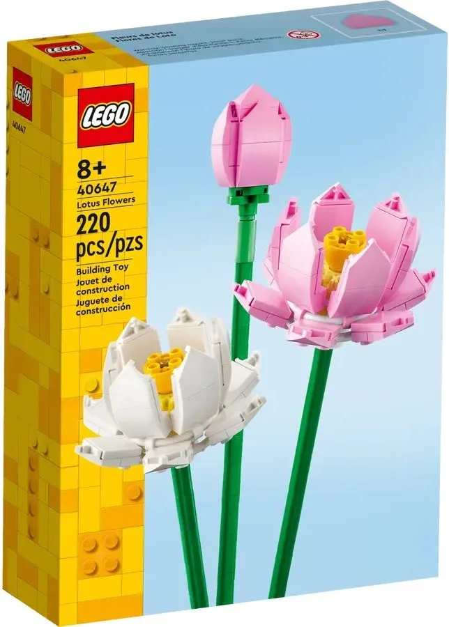 Конструктор LEGO Iconic Botanicals Квіти лотоса