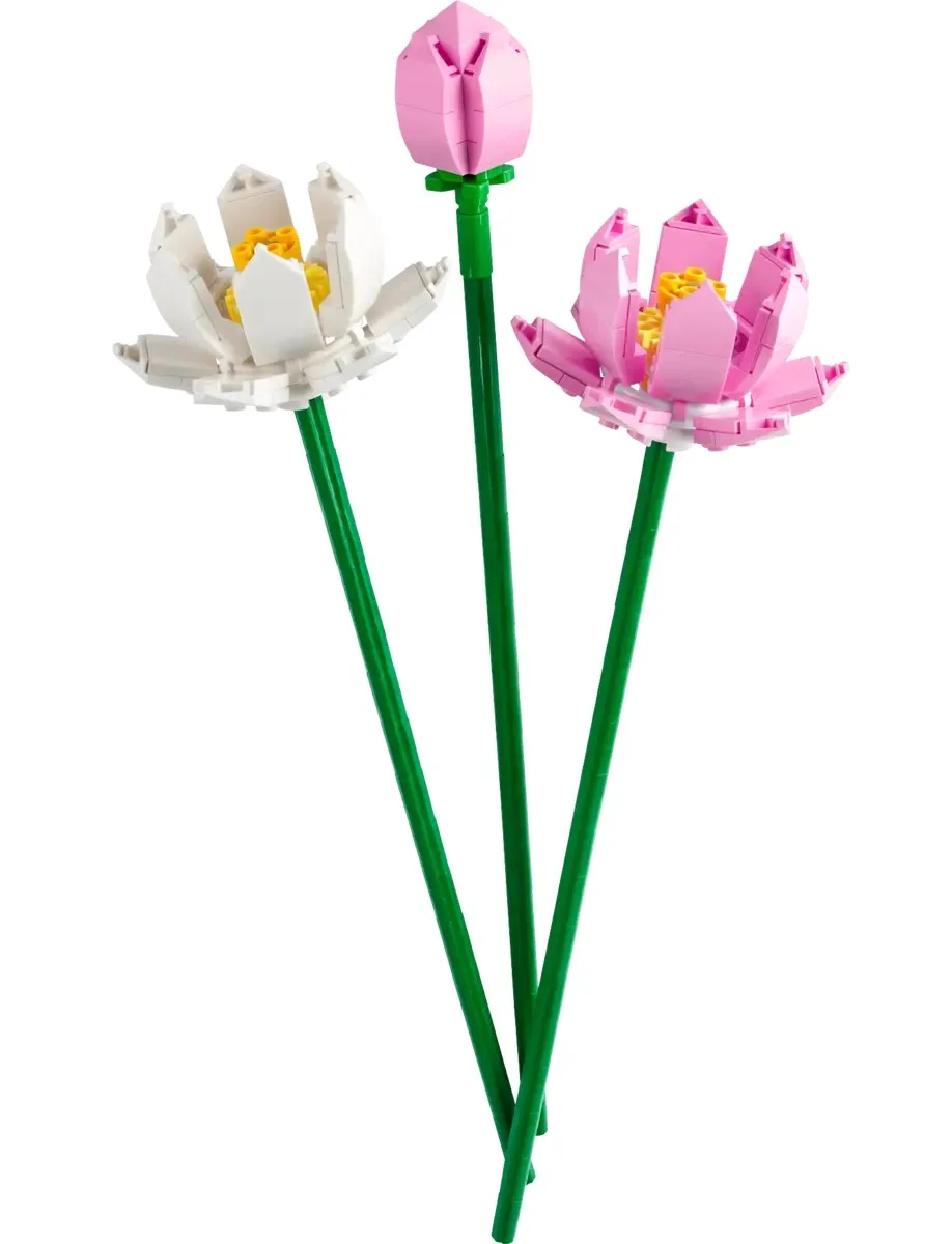 Конструктор LEGO Iconic Botanicals Квіти лотоса