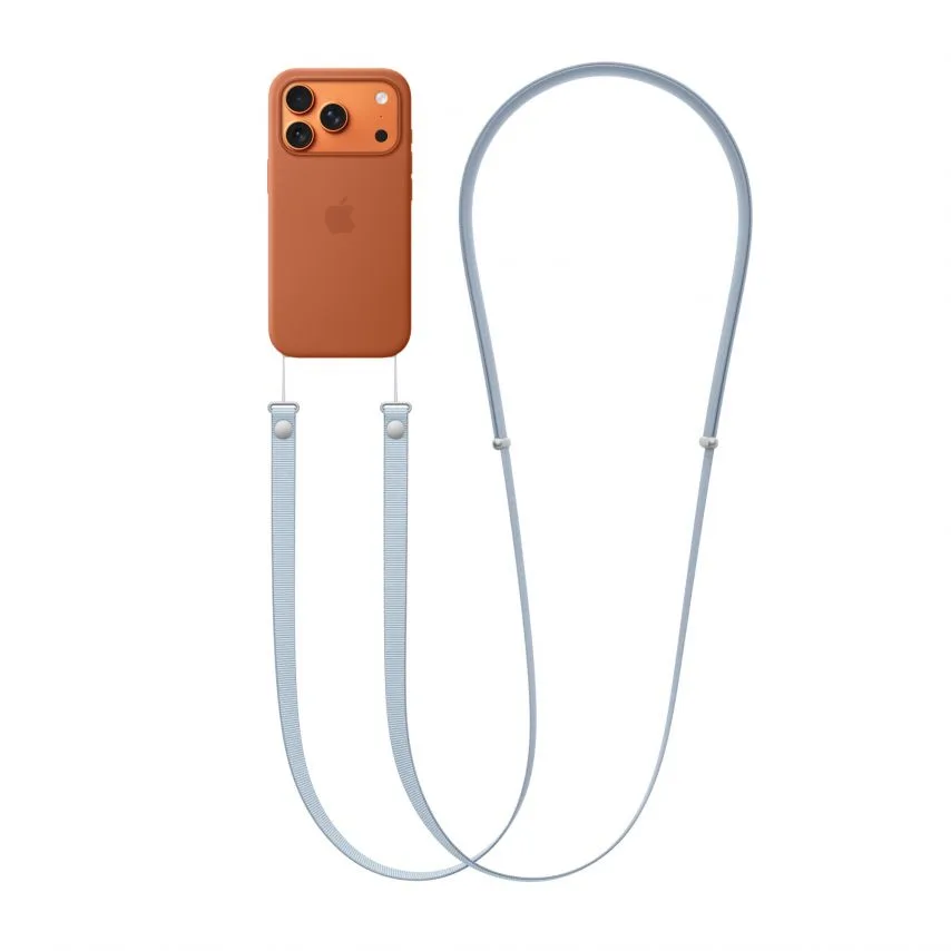 Ремінець Crossbody Strap для Apple iPhone ПЕТ-пряжа 1080-2080 мм Синій