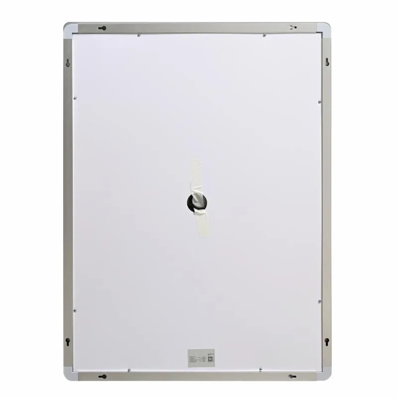 Дзеркало з LED-підсвічуванням Qtap MI2 сенсорне 600х800 мм алюміній/пластик