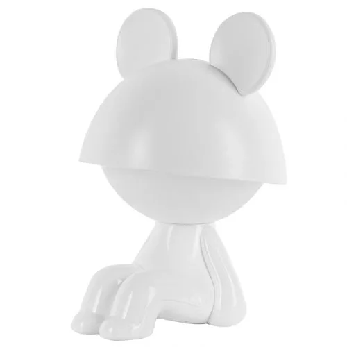 Светильник-ночник LED Kite Cute Mouse с аккумулятором белый для детей и взрослых