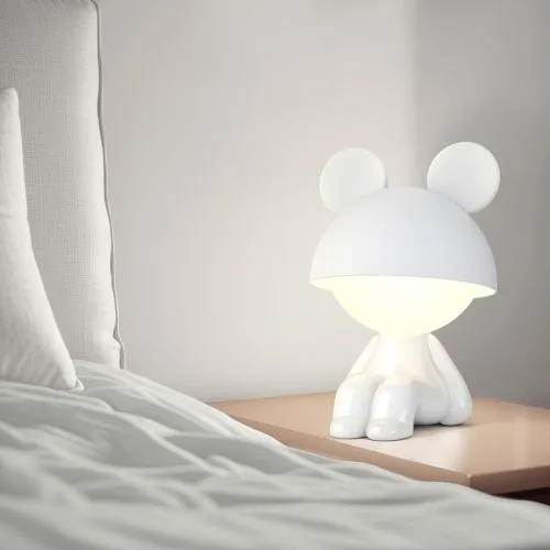 Светильник-ночник LED Kite Cute Mouse с аккумулятором белый для детей и взрослых