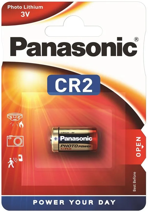 Батарейка Panasonic літієва CR2L блістер, 1 шт.