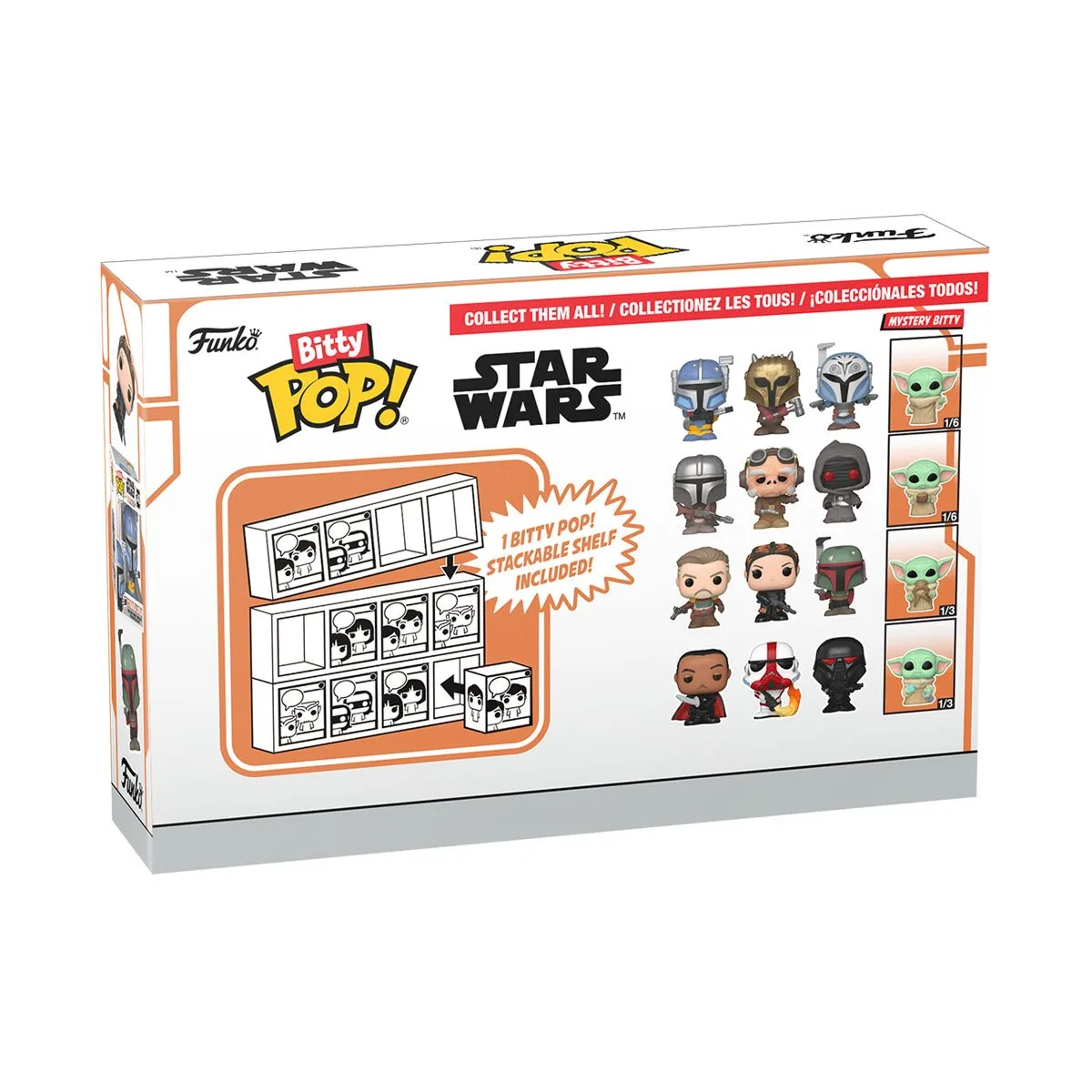 Набор подарков Funko POP (Bitty): Mandalorian - Mandalorian 4pk