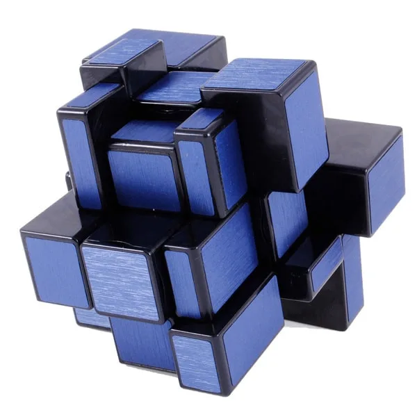 Кубик Рубіка Smart Cube дзеркальний 12x12x6,5 см пластик блакитний