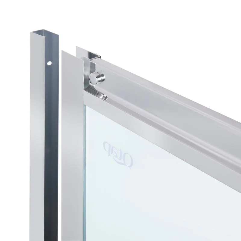 Душова кабіна розсувна Qtap CRM107-9SP5 75-90x75-90 см матове скло хром