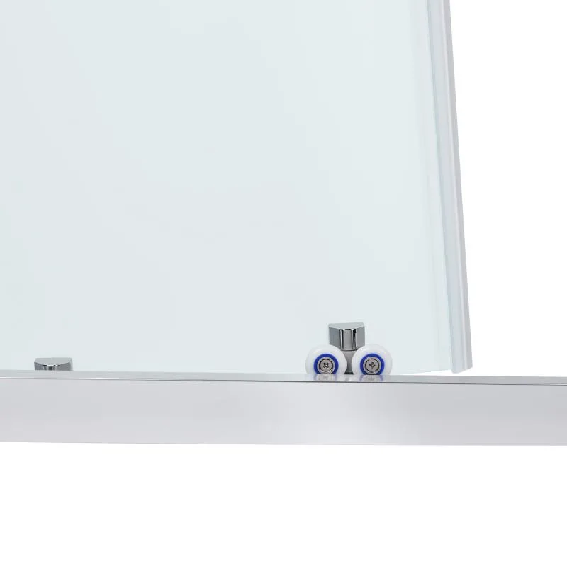 Душова кабіна розсувна Qtap CRM107-9SP5 75-90x75-90 см матове скло хром