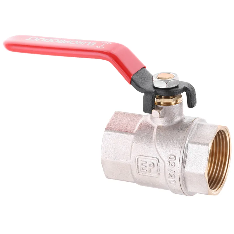 Кран шаровой Europroduct латунь 1 1/4" стальной