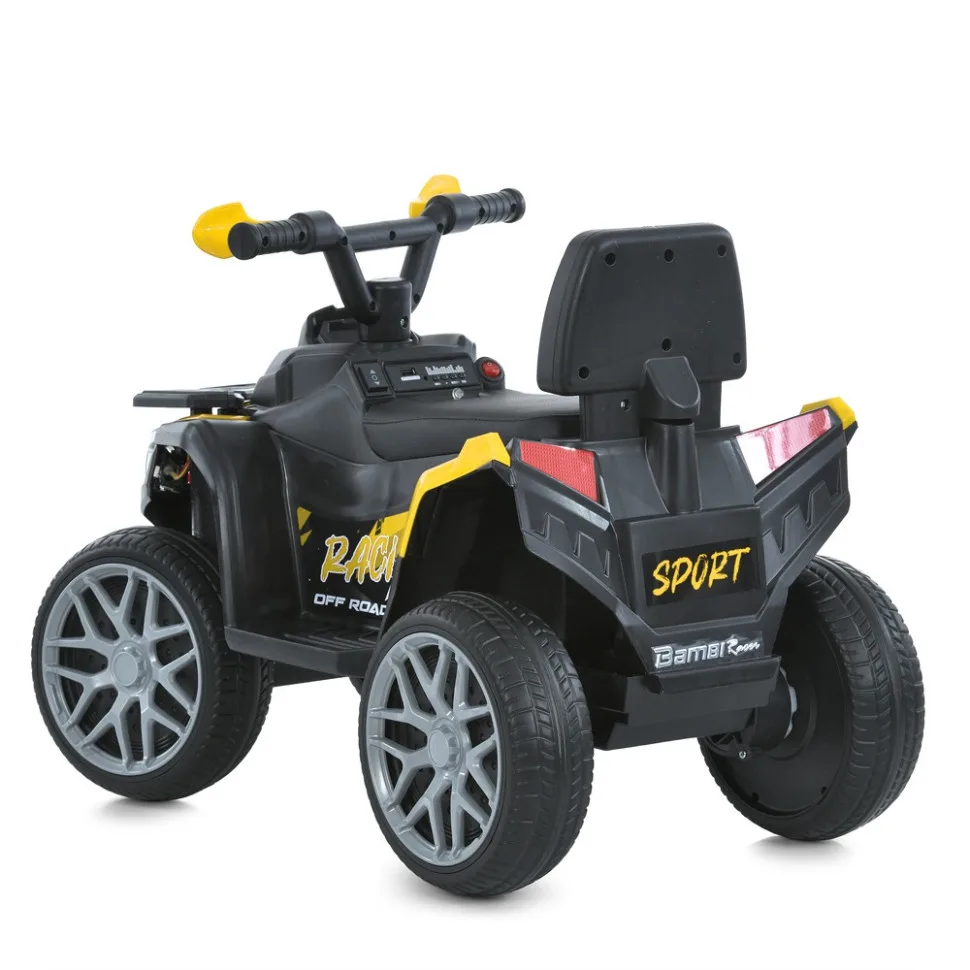 Дитячий квадроцикл Bambi Racer екокожа 67 см червоний
