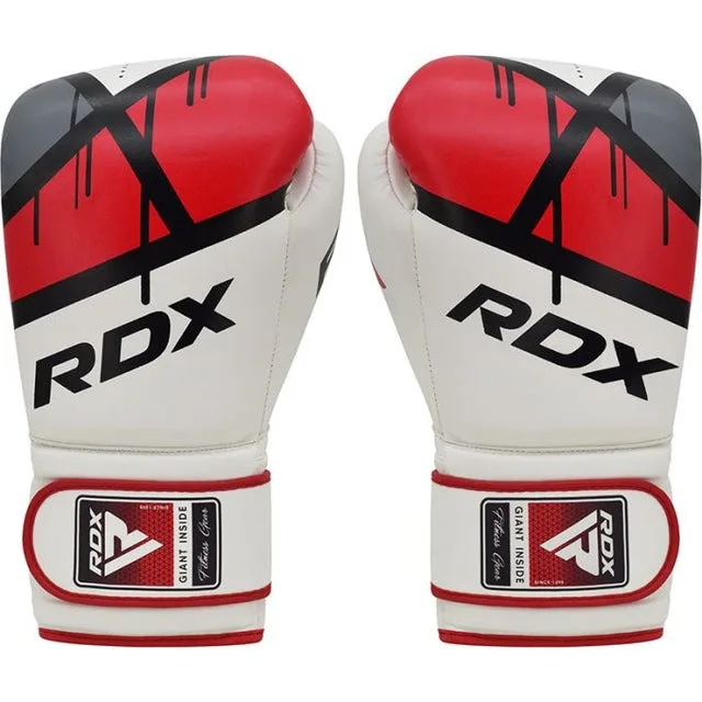 Боксерські рукавиці RDX Inc 10 oz Червоні з капою в комплекті