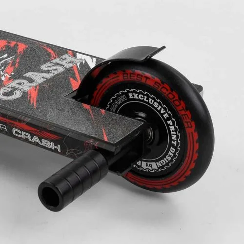 Труковий самокат Best Scooter CRASH HIC-система з ПЕГІ алюмінієвий диск колеса 110 мм.