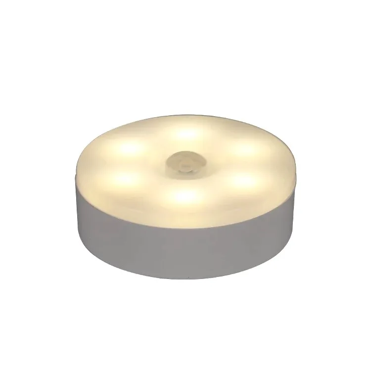 Безпровідний світильник з датчиком руху YIIOT 8 LED 2,5 Вт білий пластик 120 lumen