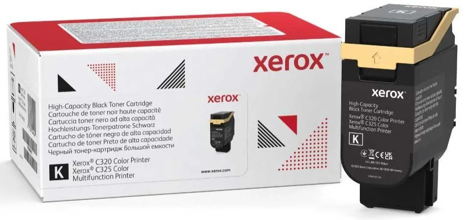 Тонер-картридж Xerox C325 Black (8000 страниц)
