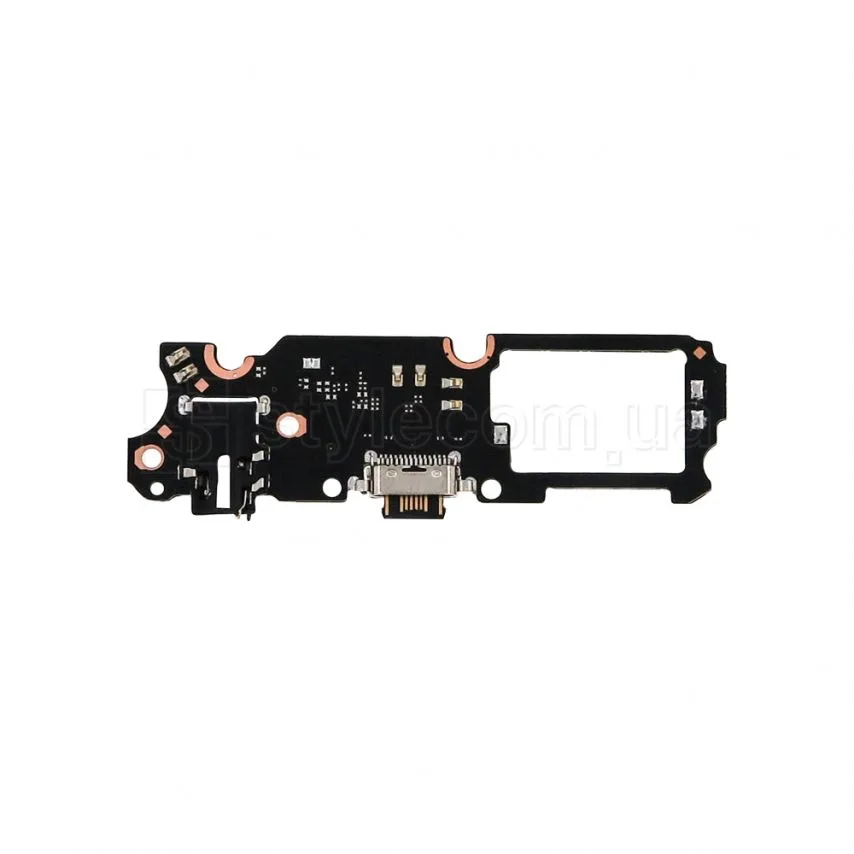 Шлейф нижня плата Oppo High Quality 3,5 мм чорна