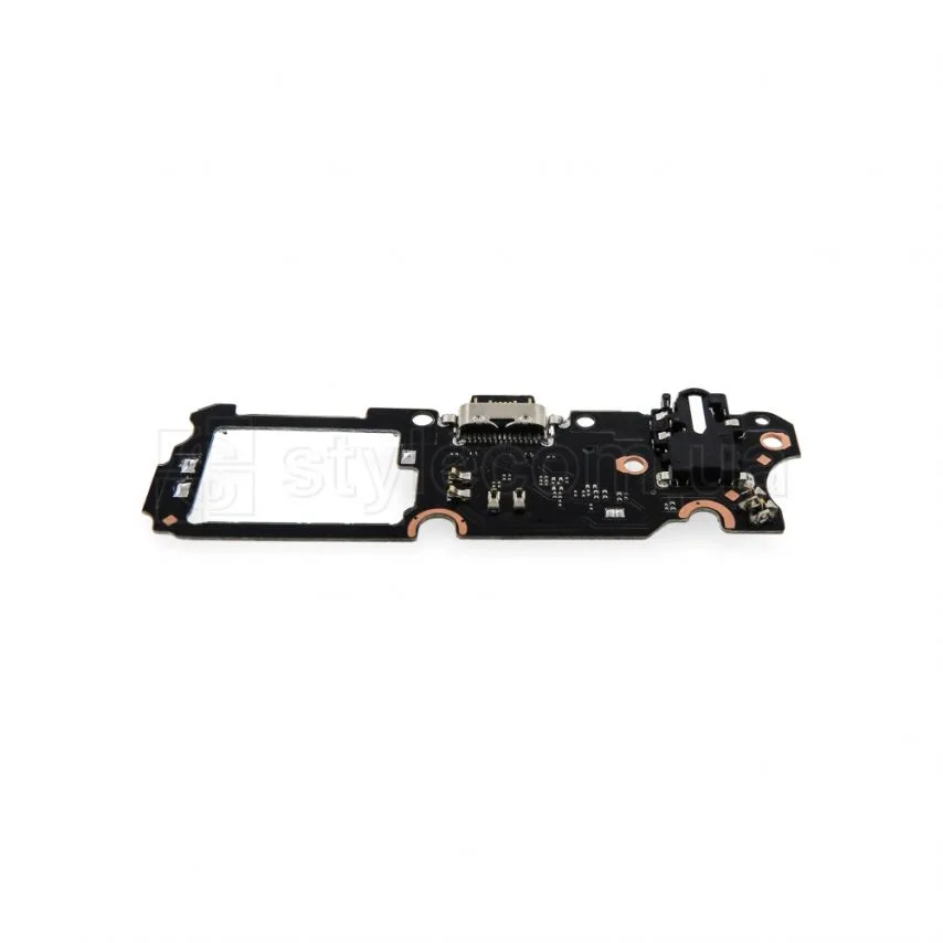 Шлейф нижня плата Oppo High Quality 3,5 мм чорна