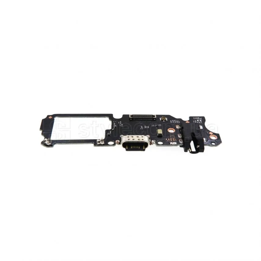 Шлейф нижня плата Oppo High Quality 3,5 мм чорна