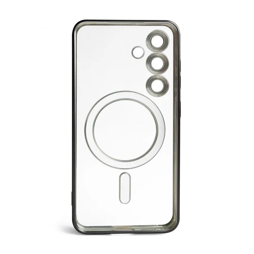 Чохол MagSafe для смартфонів пластик силікон чорний матовий