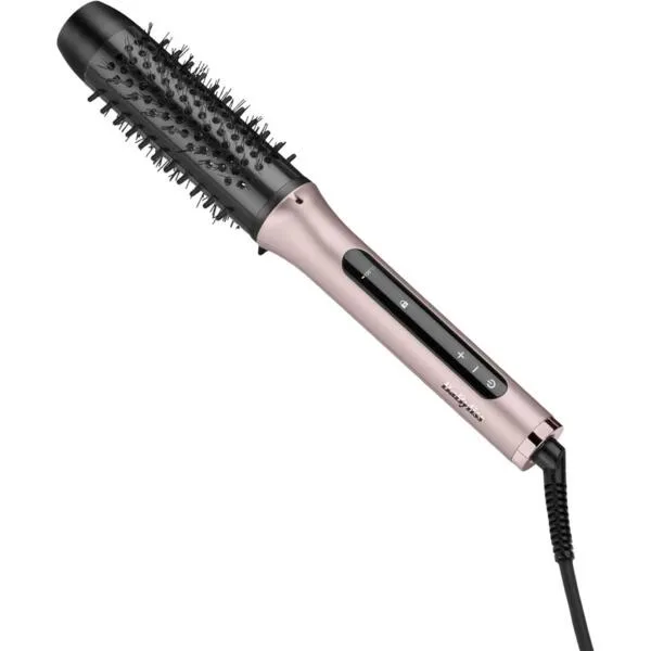 Термощітка Babyliss Volume Boost, 96 Вт, 4 режими, іонізація, холодний обдув, керамічне покриття, рожевий.