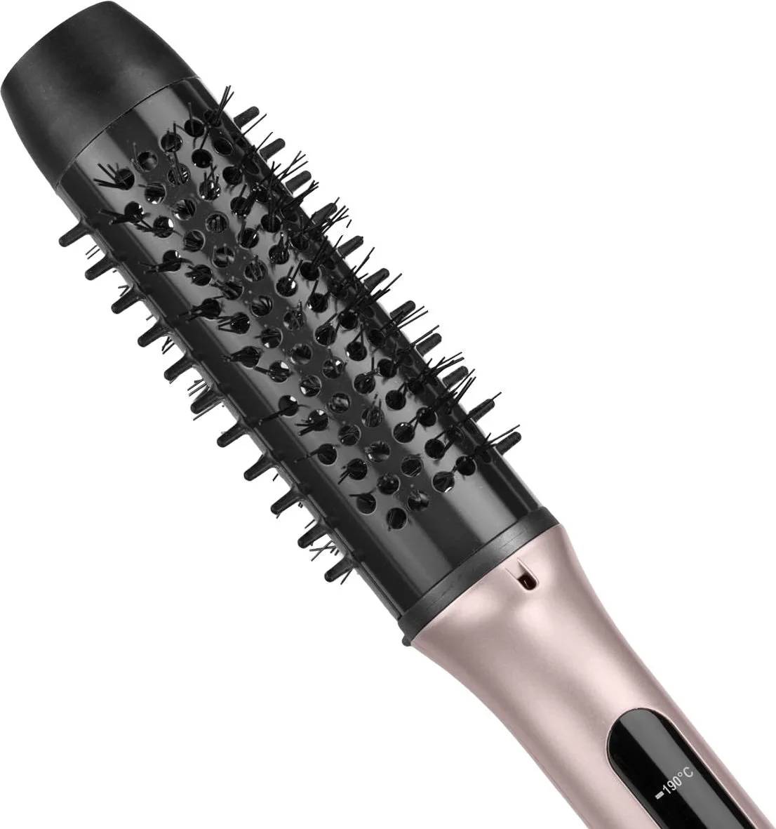Термощітка Babyliss Volume Boost, 96 Вт, 4 режими, іонізація, холодний обдув, керамічне покриття, рожевий.