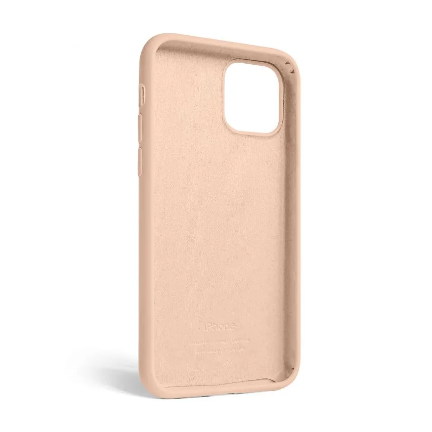 Чохол силіконовий для Apple iPhone 12 12 Pro  бежевий