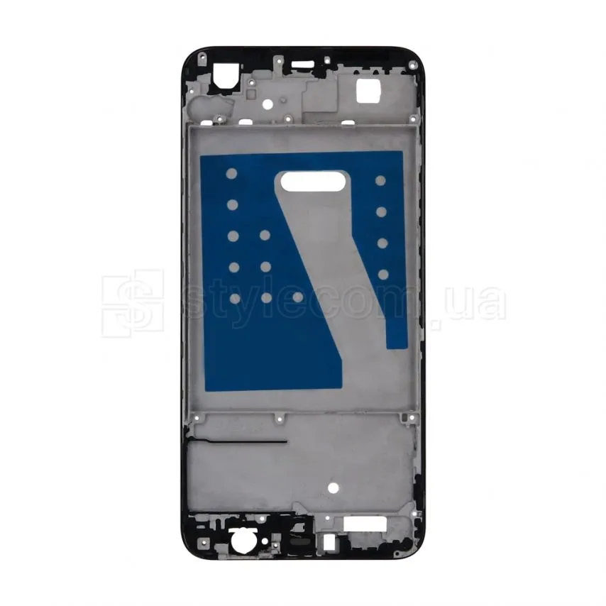 Рамка дисплея с проклейкой Huawei черная Original Quality