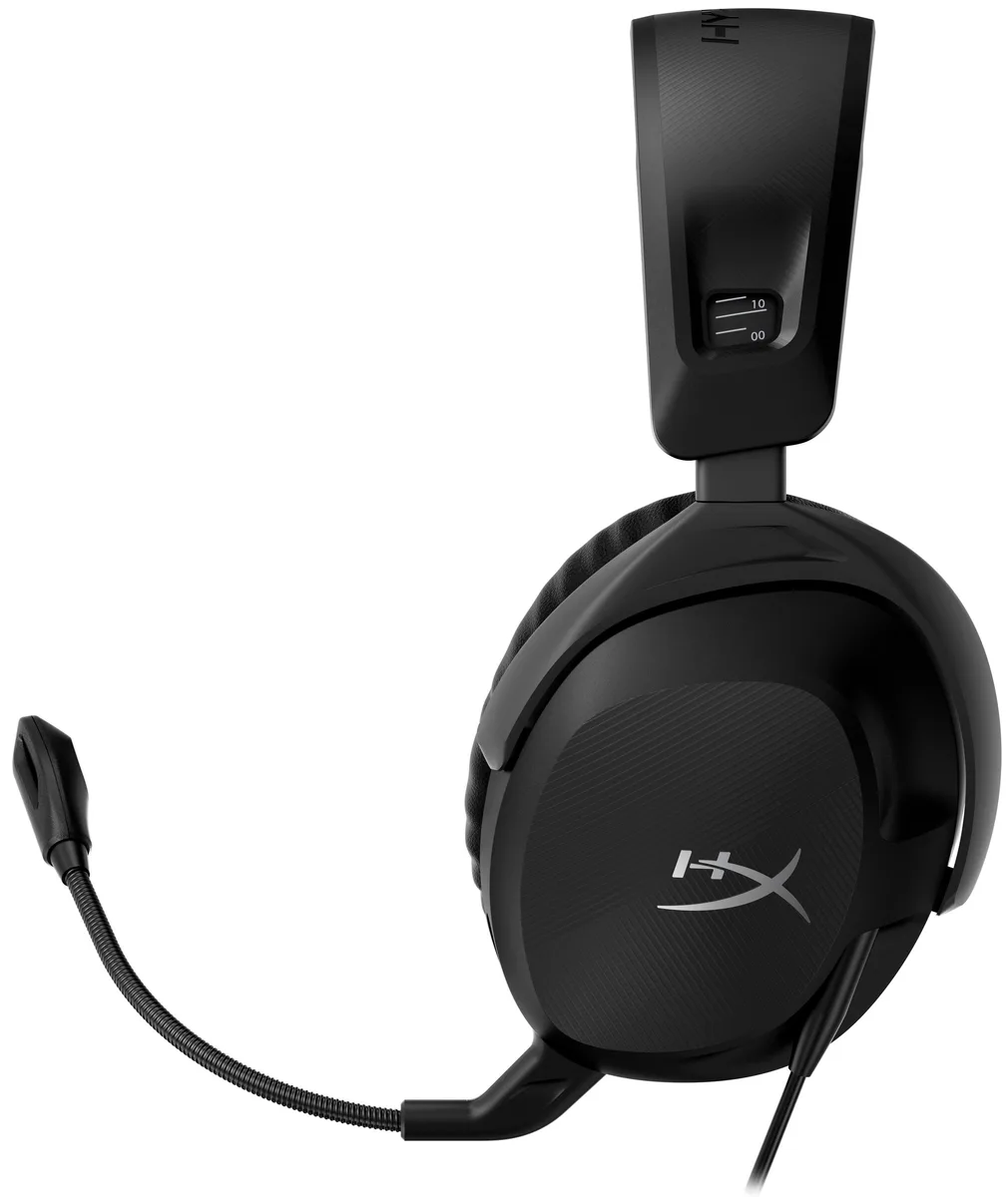 Гарнітура ігрова HyperX Cloud Stinger 2, mini-jack/dual 3.5мм, 2м/0.15м, чорний