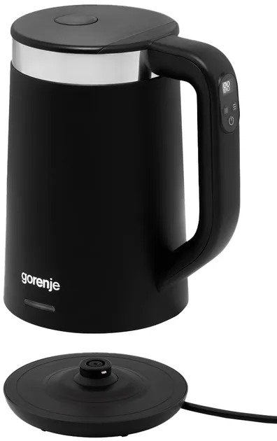 Електрочайник Gorenje 1,7 л Метал Пластик Чорний