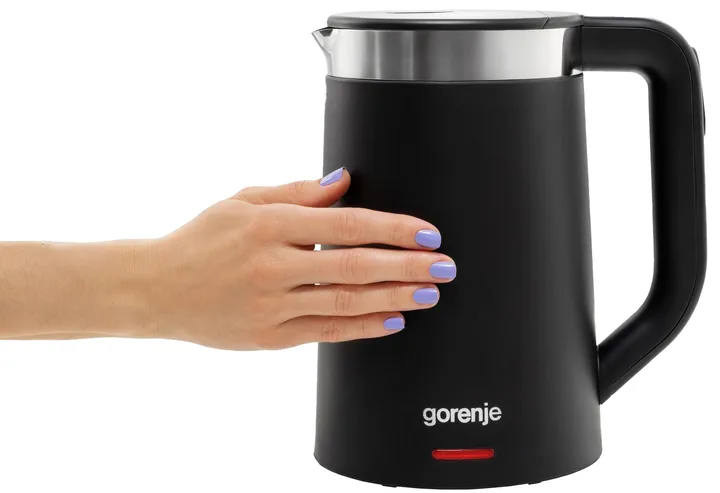 Електрочайник Gorenje 1,7 л Метал Пластик Чорний